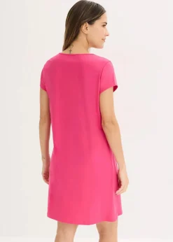 Kurzes Nachthemd aus reiner Baumwolle