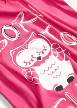 Kurzes Nachthemd aus reiner Baumwolle