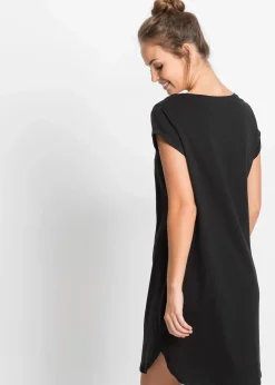 Kurzes Nachthemd aus reiner Bio-Baumwolle