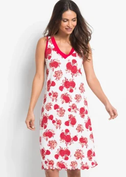 Kurzes Nachthemd aus softem Viskose-Mix