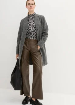 Kurzmantel aus Wolle