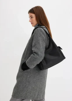 Kurzmantel in Wolloptik