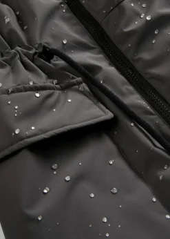 Kuschelig gefütterte Umstands-und Tragejacke