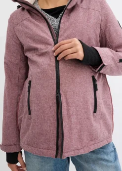 Kuschelige 3-in-1 Umstandsjacke und Tragejacke