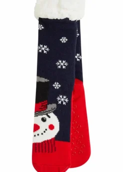 Kuschelsocken mit Teddy Futter