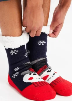 Kuschelsocken mit Teddy Futter