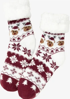 Kuschelsocken mit Teddyfutter mit recyceltem Polyester