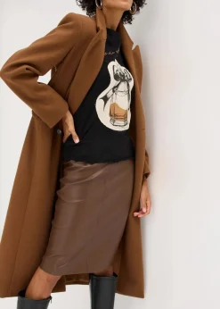 Langarmshirt aus Baumwollstretch