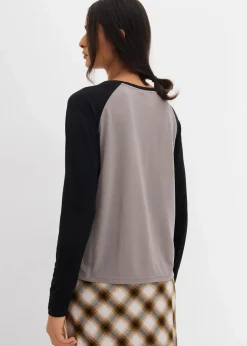 Langarmshirt aus Jersey