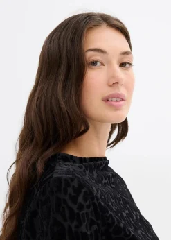 Langarmshirt aus Jersey