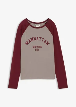 Langarmshirt aus Jersey