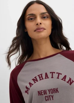 Langarmshirt aus Jersey