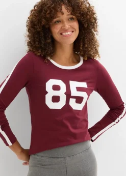 Langarmshirt aus leichtem Jersey