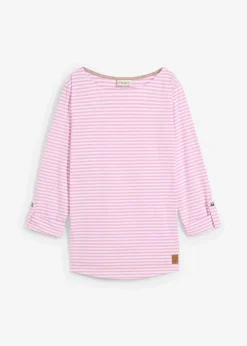 Langarmshirt aus reiner Baumwolle