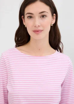 Langarmshirt aus reiner Baumwolle