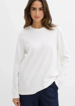 Langarmshirt aus reiner Bio-Baumwolle