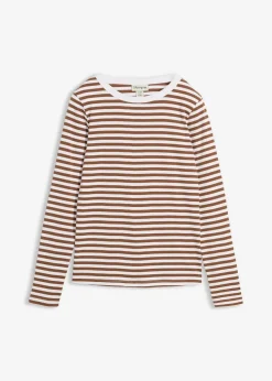 Langarmshirt aus reiner Bio-Baumwolle