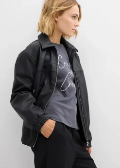 Langarmshirt aus reiner Baumwolle