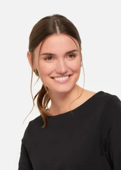 Langarmshirt aus reiner Bio-Baumwolle