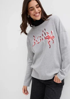 Langarmshirt aus reiner Bio-Baumwolle