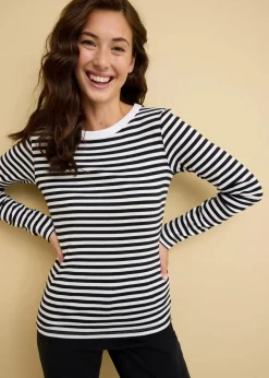 Langarmshirt aus reiner Bio-Baumwolle