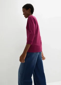 Langarmshirt aus reiner Bio-Baumwolle