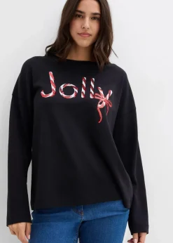 Langarmshirt aus reiner Bio-Baumwolle