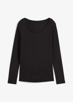 Langarmshirt aus reiner Bio-Baumwolle