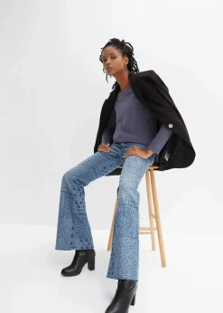 Langarmshirt aus reiner Baumwolle