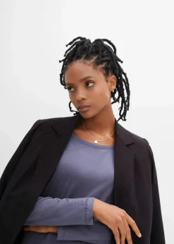 Langarmshirt aus reiner Baumwolle