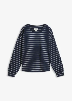 Langarmshirt aus reiner Bio-Baumwolle