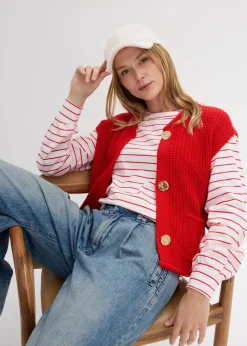 Langarmshirt aus reiner Bio-Baumwolle