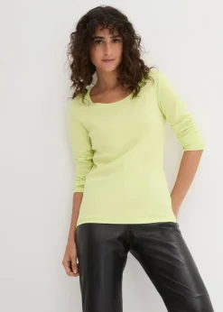 Langarmshirt aus reiner Bio-Baumwolle