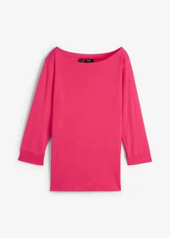 Langarmshirt aus reiner Bio-Baumwolle