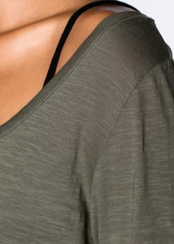 Langarmshirt aus reiner Baumwolle