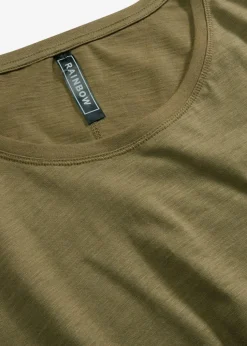 Langarmshirt aus reiner Baumwolle