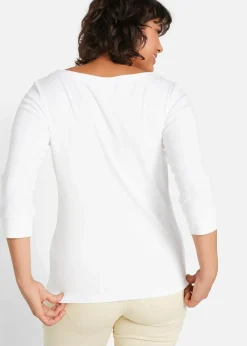 Langarmshirt aus reiner Bio-Baumwolle