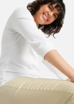 Langarmshirt aus reiner Bio-Baumwolle