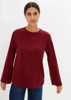 Langarmshirt aus reiner Bio-Baumwolle