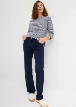 Langarmshirt aus reiner Baumwolle