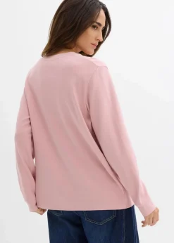 Langarmshirt aus reiner Bio-Baumwolle