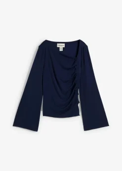 Langarmshirt aus Rippe