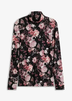 Langarmshirt aus softem Viskose-Mix