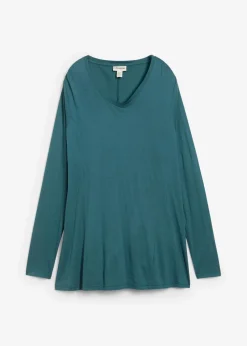 Langarm-Shirt aus softer Viskose