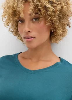 Langarm-Shirt aus softer Viskose