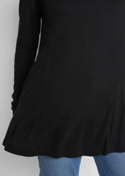 Langarm-Shirt aus softer Viskose