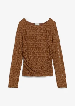 Langarmshirt aus Spitze