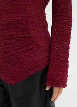 Langarmshirt aus Spitze