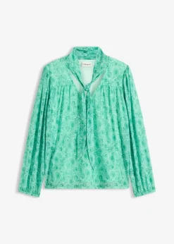 Langarmshirt aus zartem Mesh