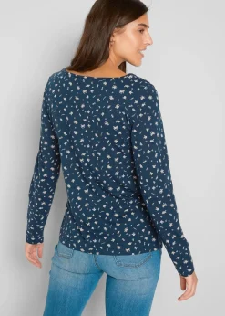 Langarmshirt, bedruckt